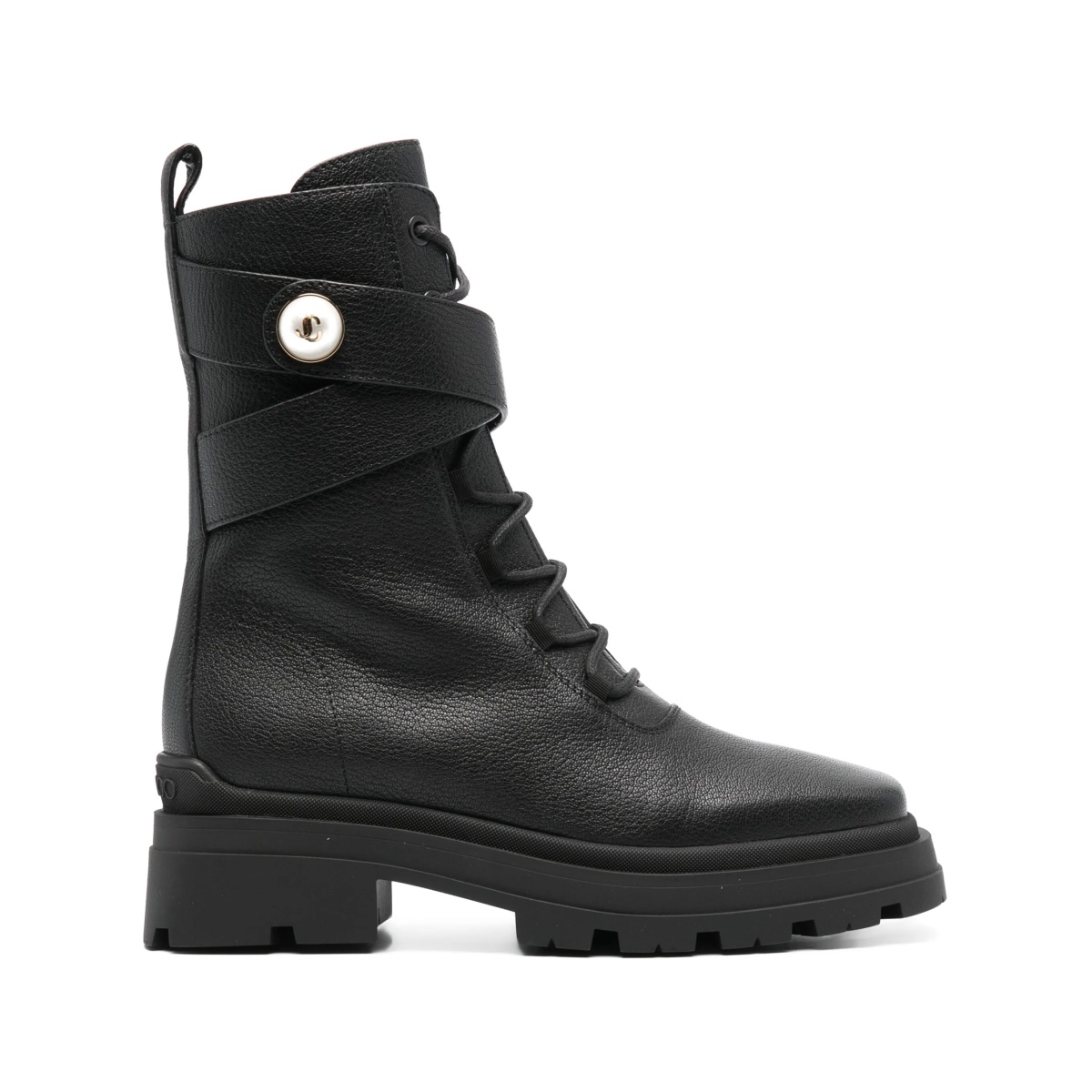 NOEMI COMBAT BOOT PEARL