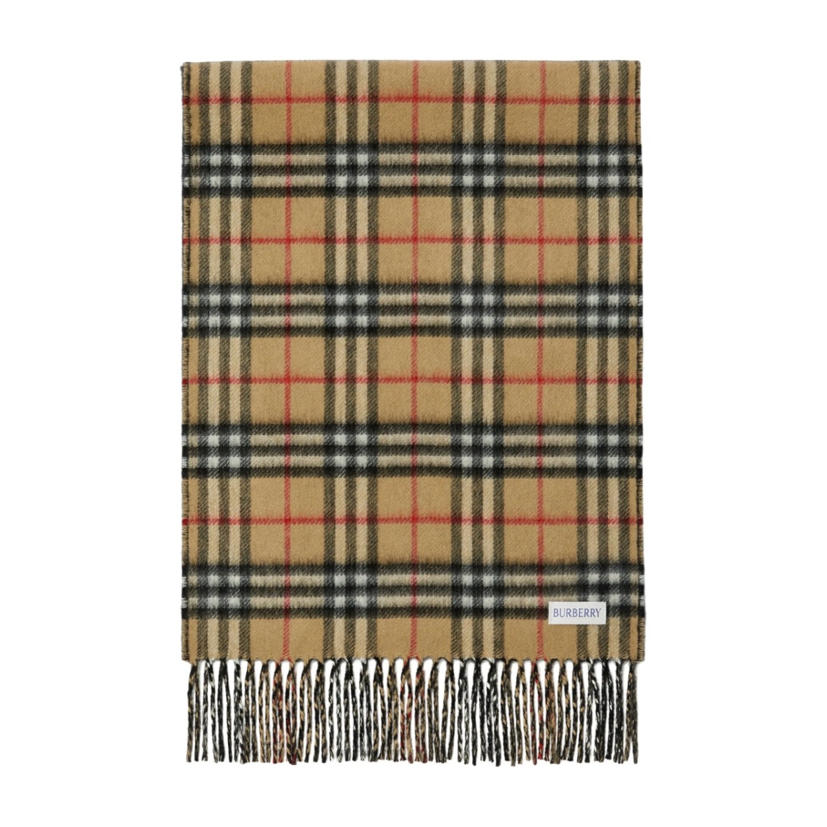 nova-check cashmere scarf - Img 2