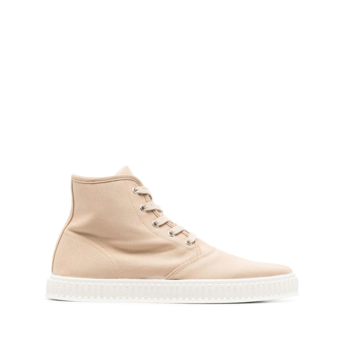 number motif high-top sneakers