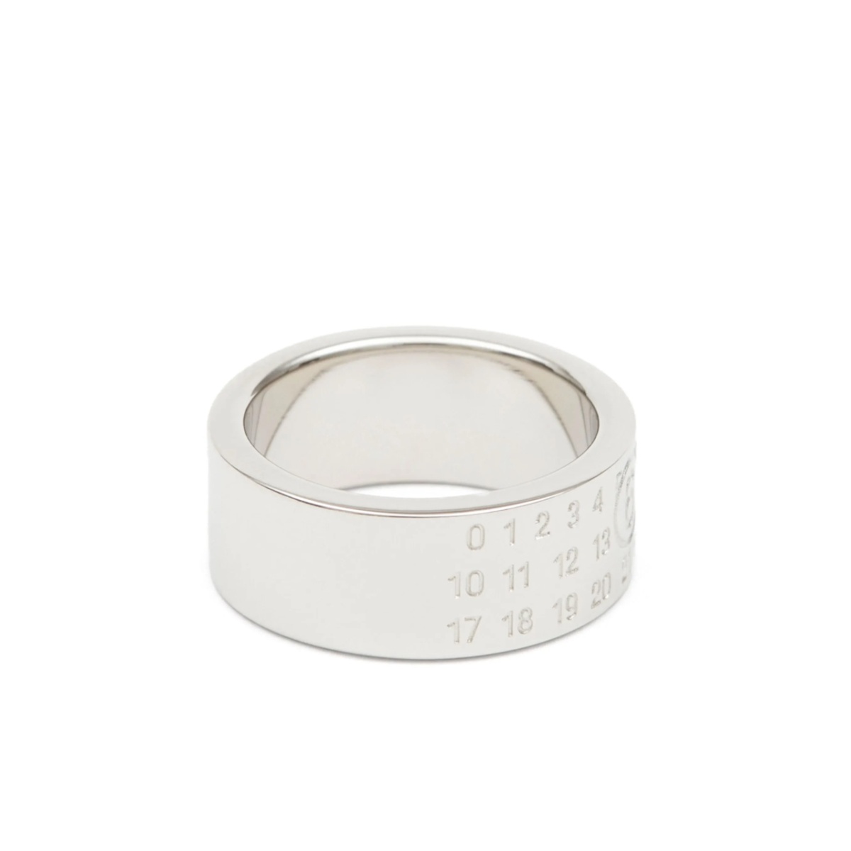 Numeric engraved polished ring - Img 2