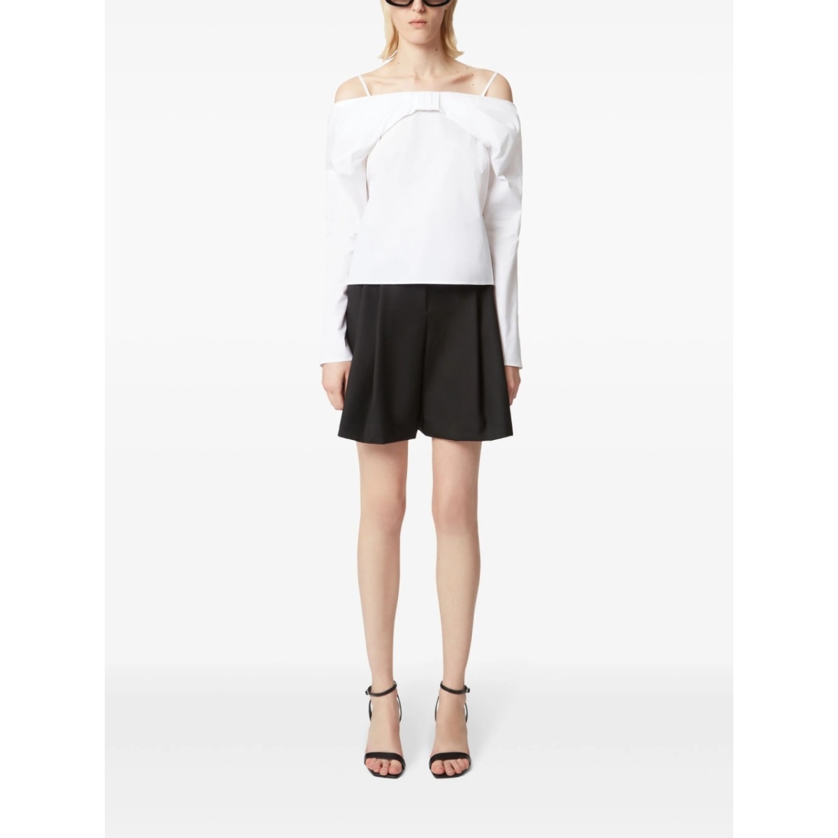 off-shoulder blouse - Img 2