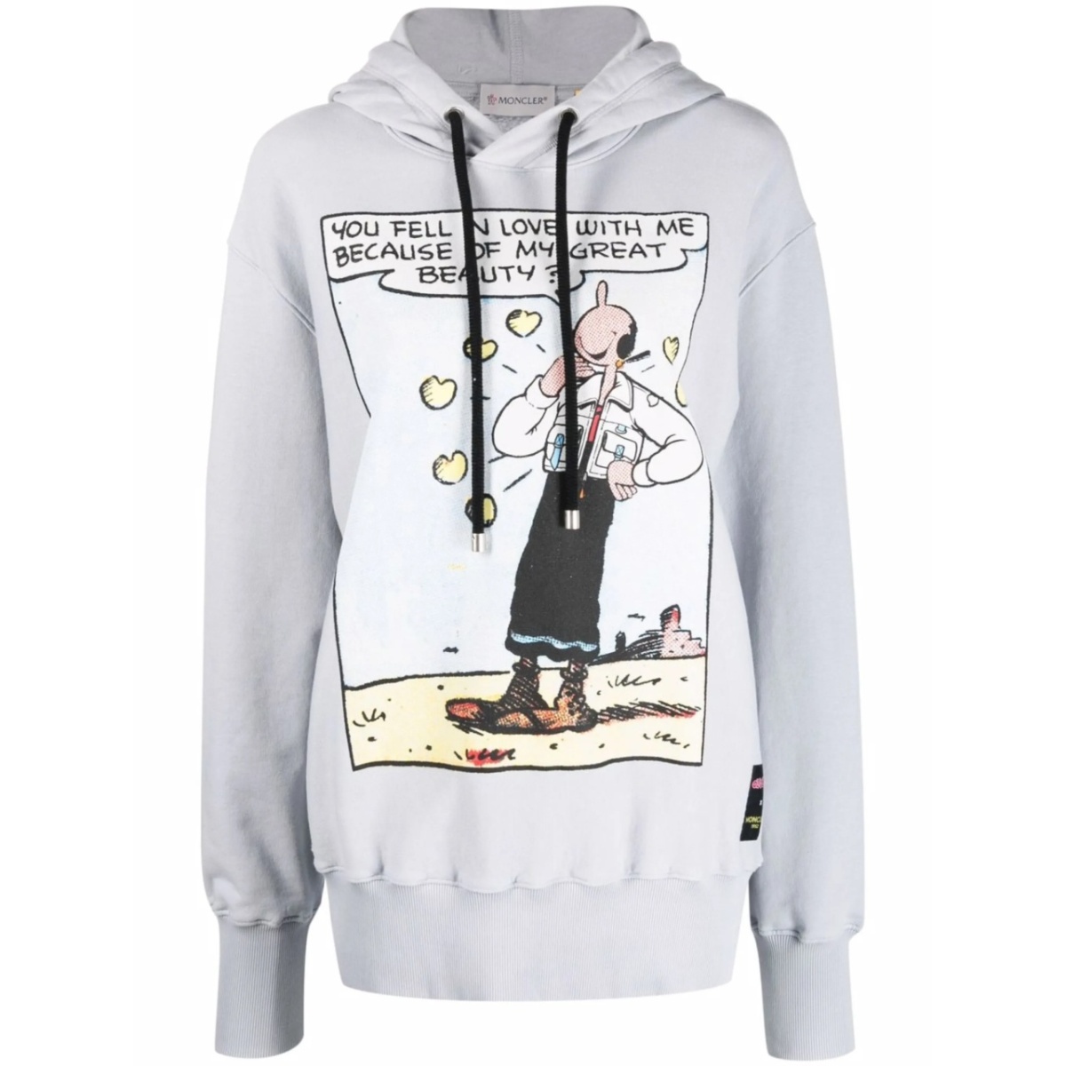Olive Oyl cotton hoodie