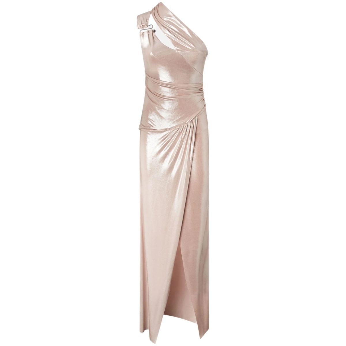 one-shoulder maxi dress