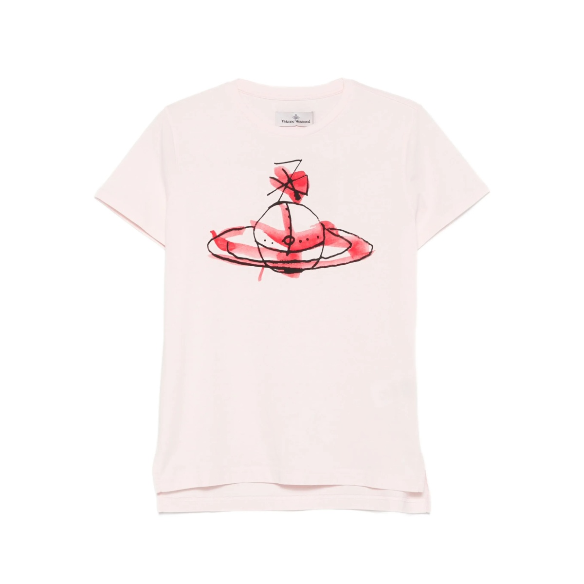 orb-print T-shirt