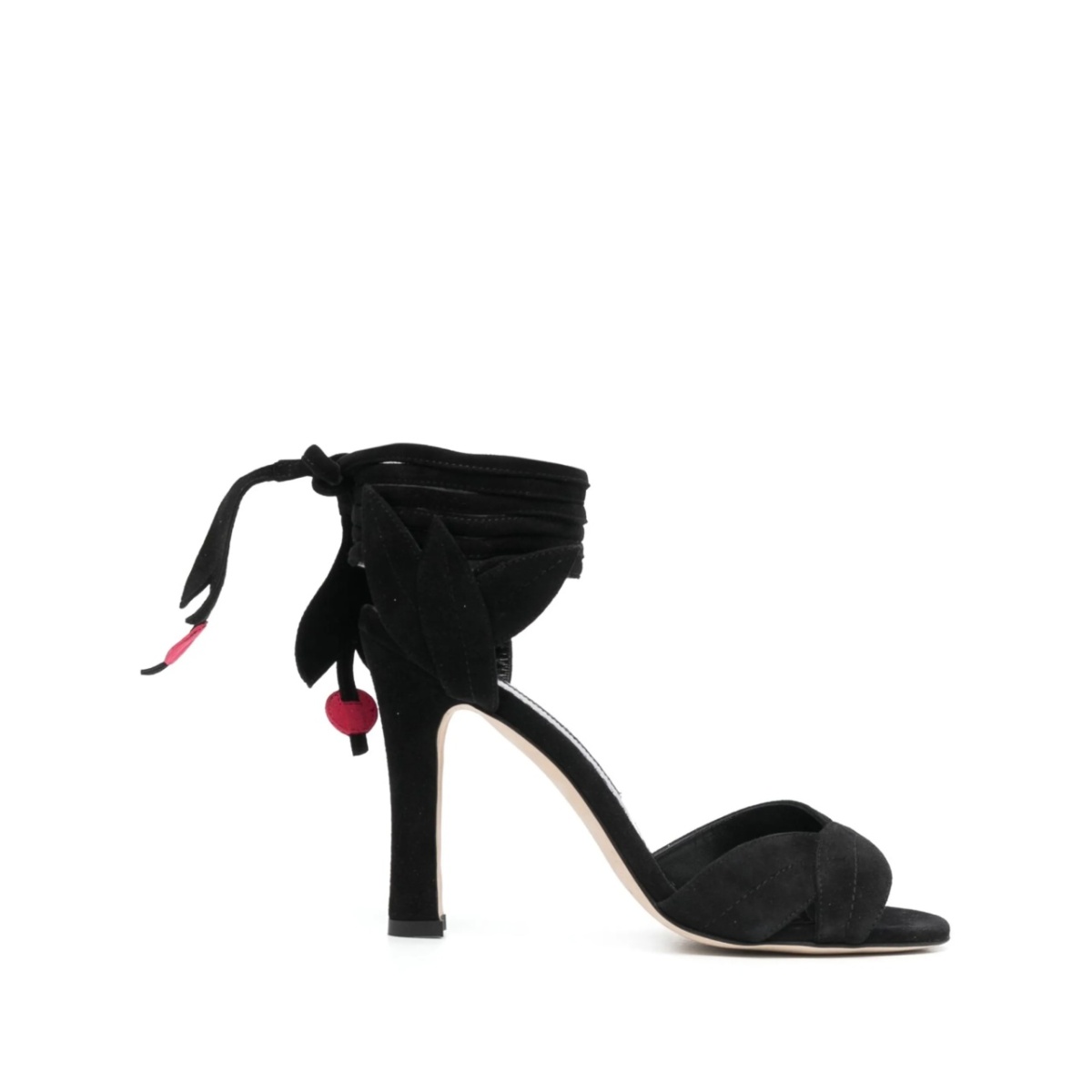Ossie 100mm open-toe suede sandals