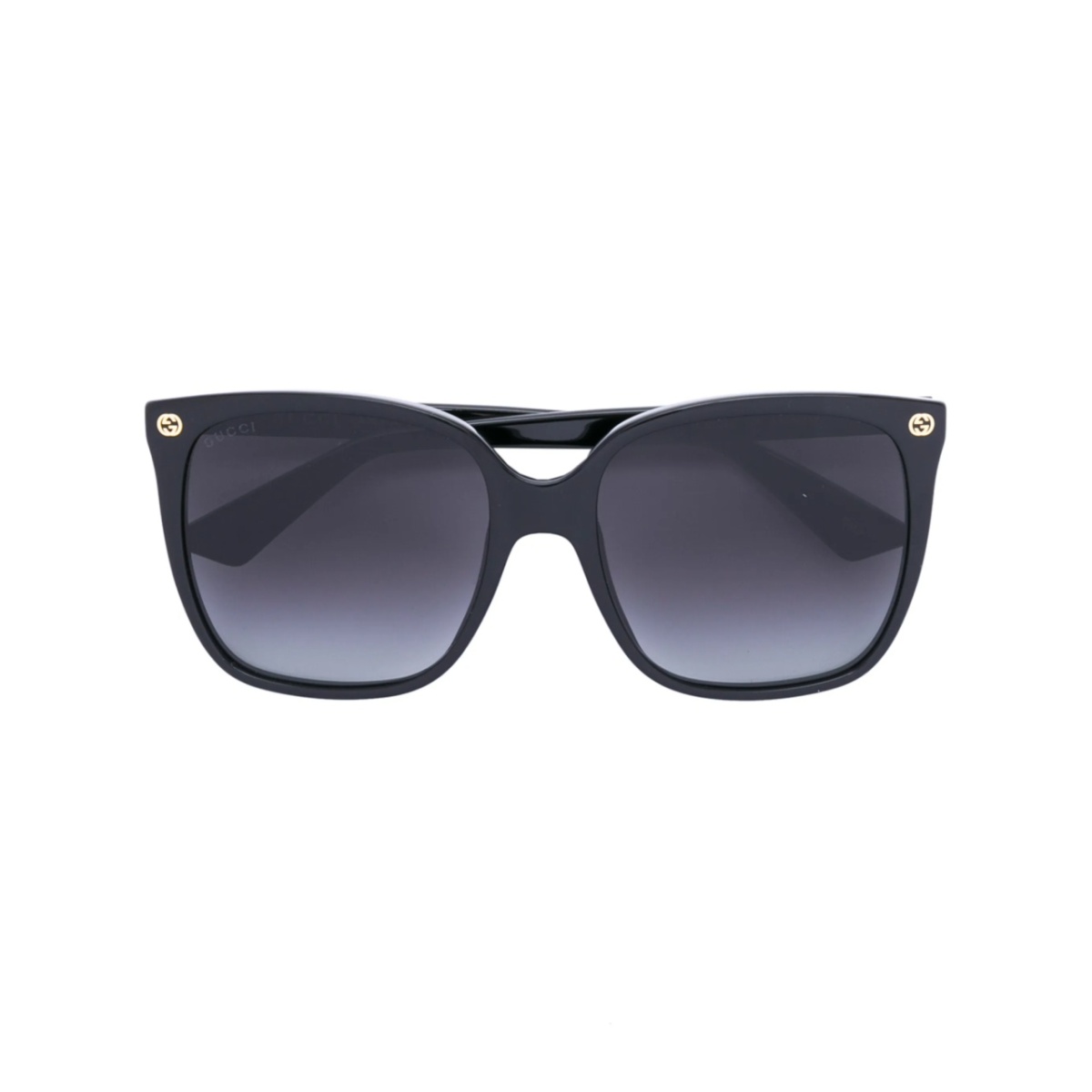 oversize gradient square sunglasses