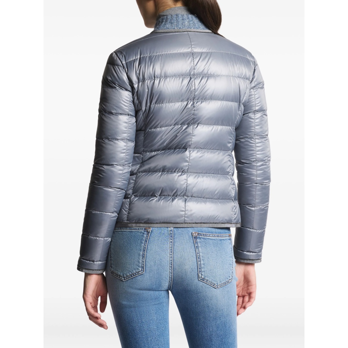 padded zip-up jacket - Img 4