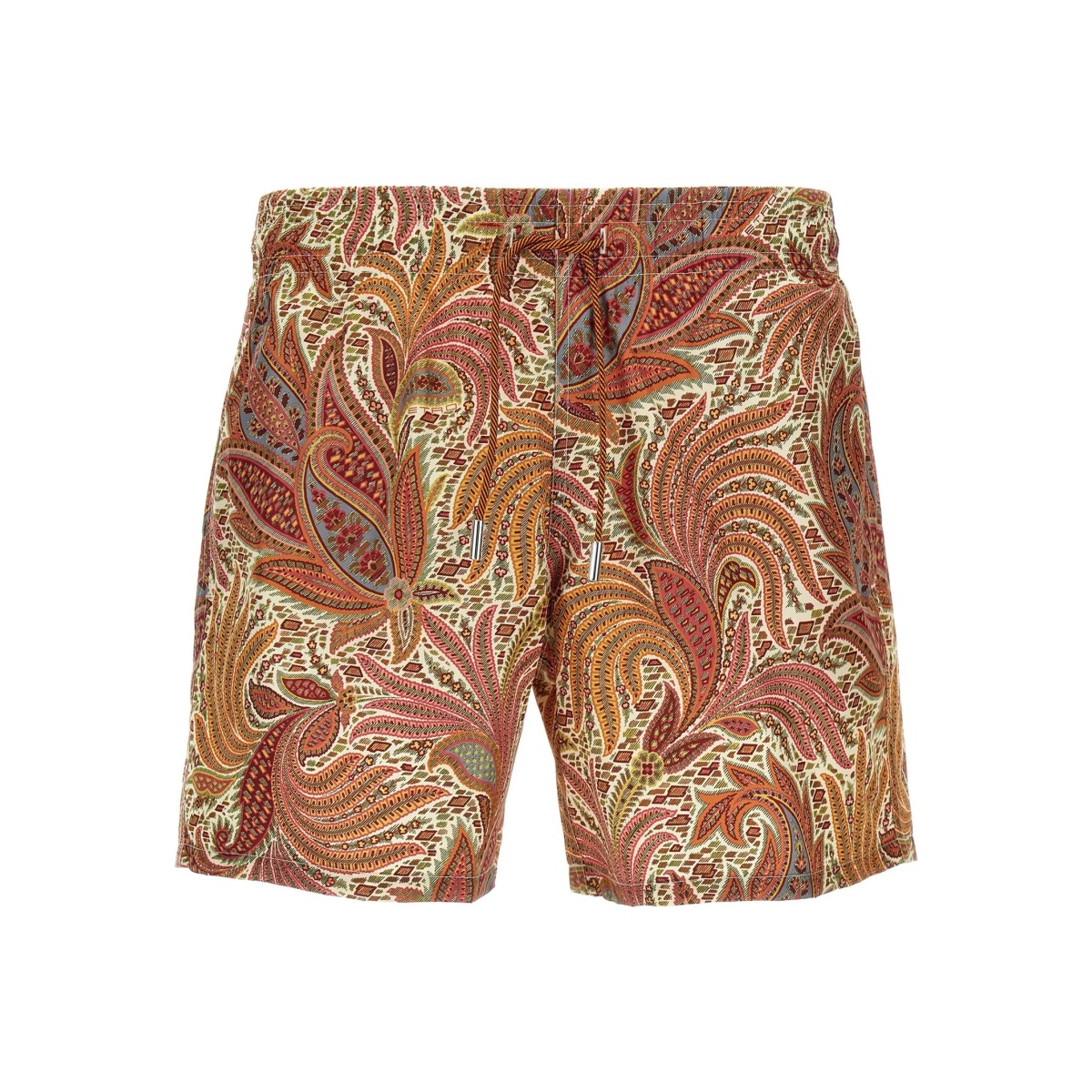 paisley-print swim shorts
