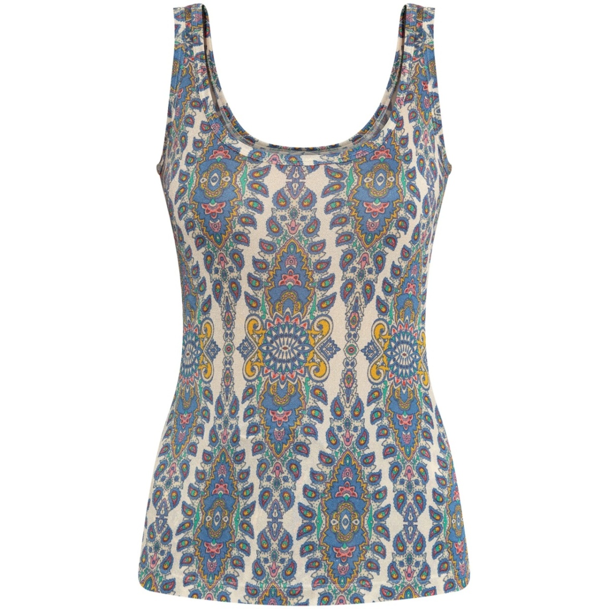 paisley-print top