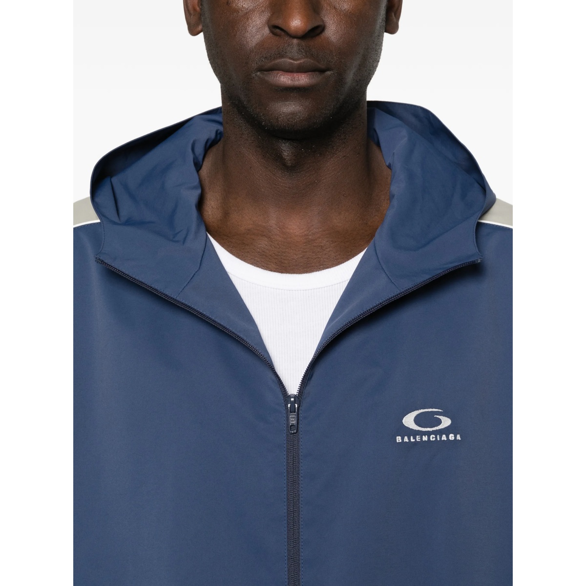 panelled hooded jacket - Img 5