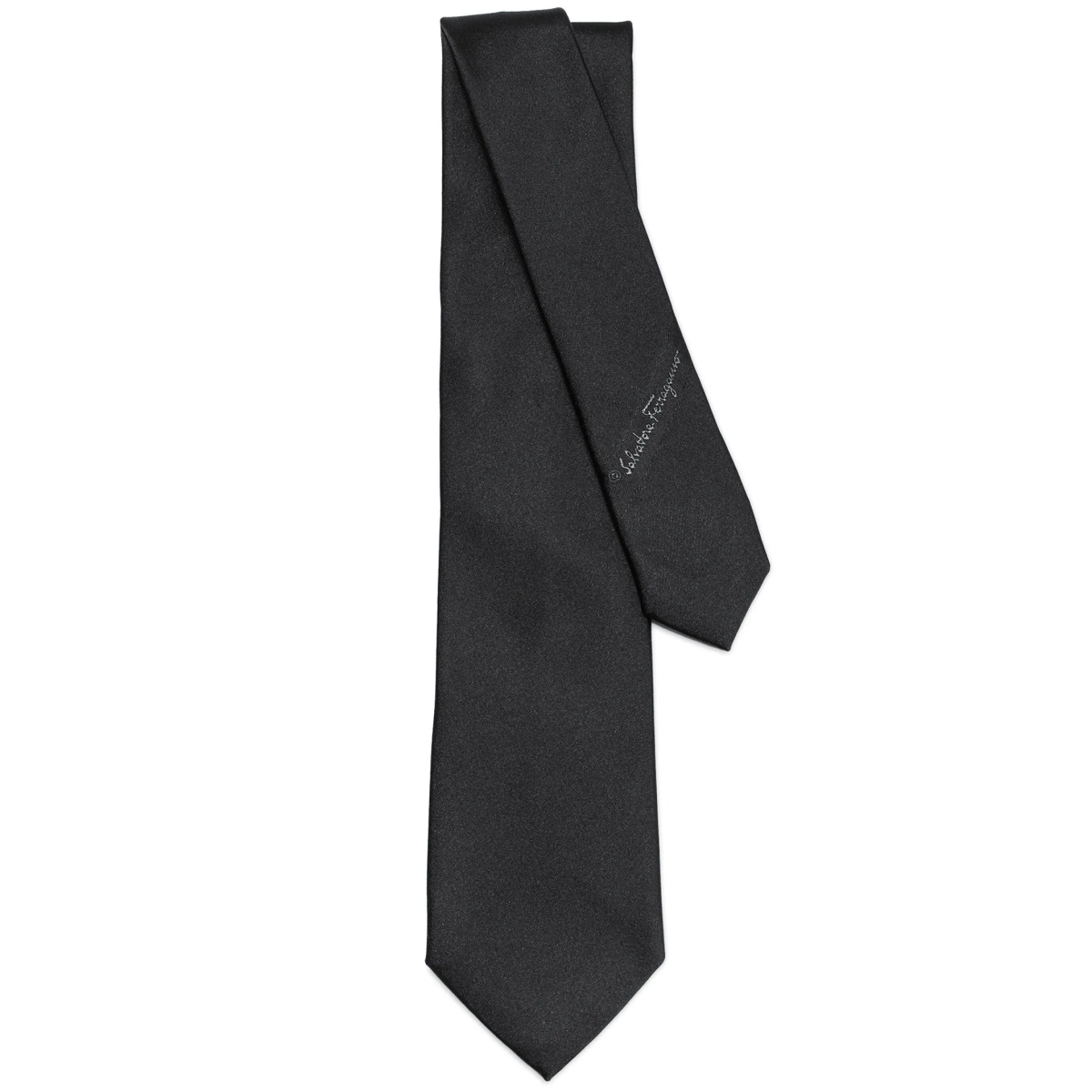 patterned-jacquard silk tie