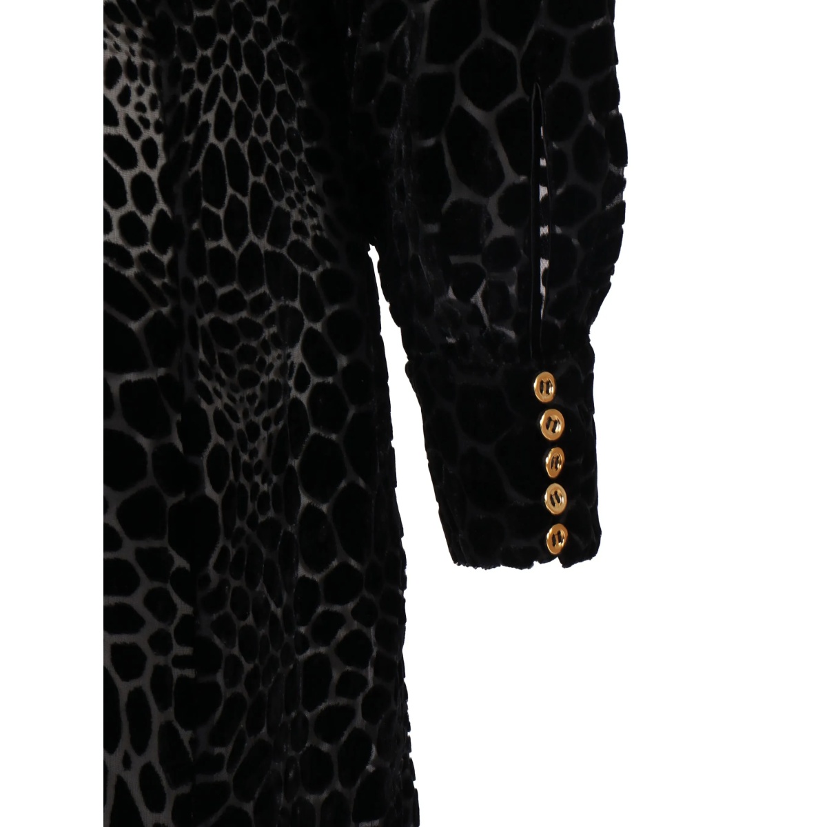 patterned long-sleeve dress - Img 3