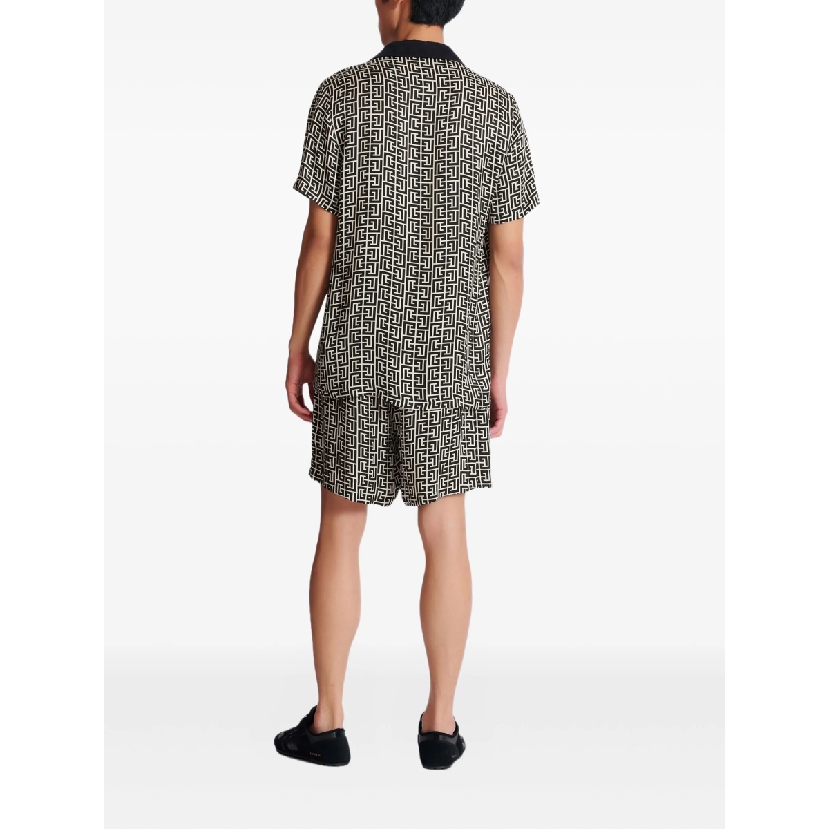 PB-monogram short-sleeve shirt - Img 4