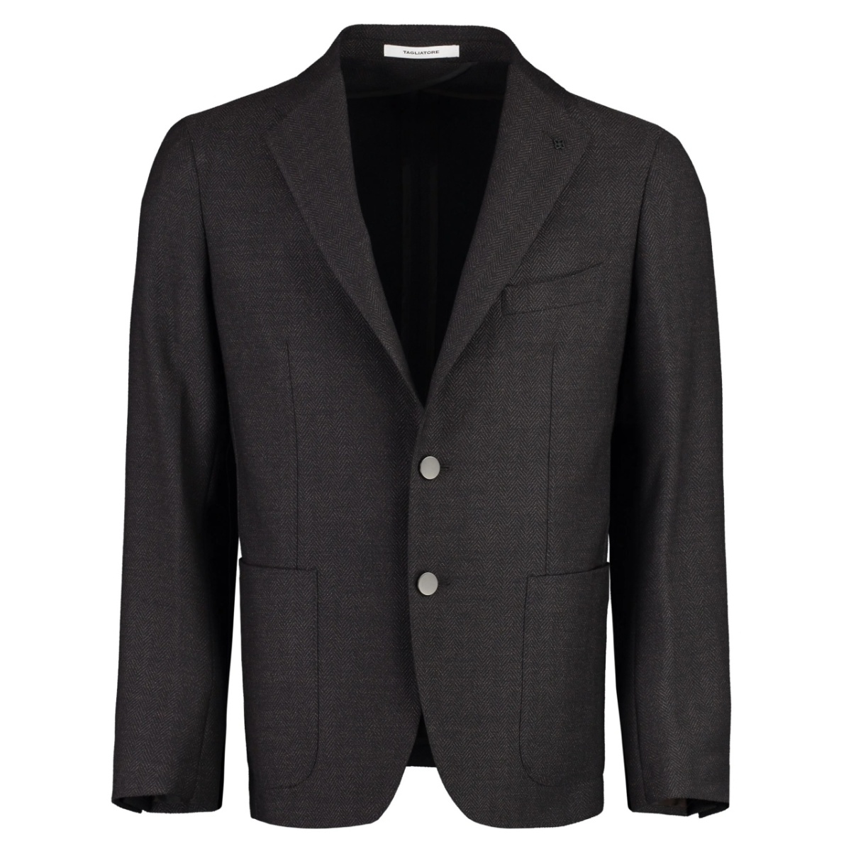 peak-lapels single-breasted blazer