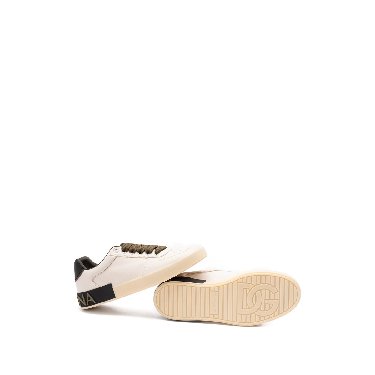perforated-detail lace-up sneakers - Img 4
