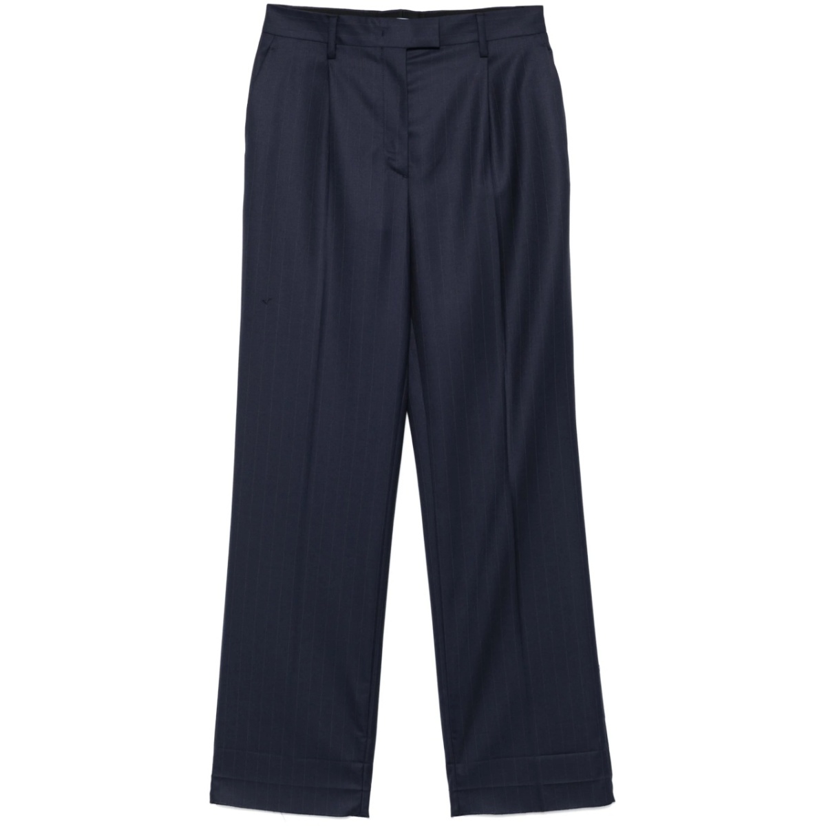 pinstripe trousers