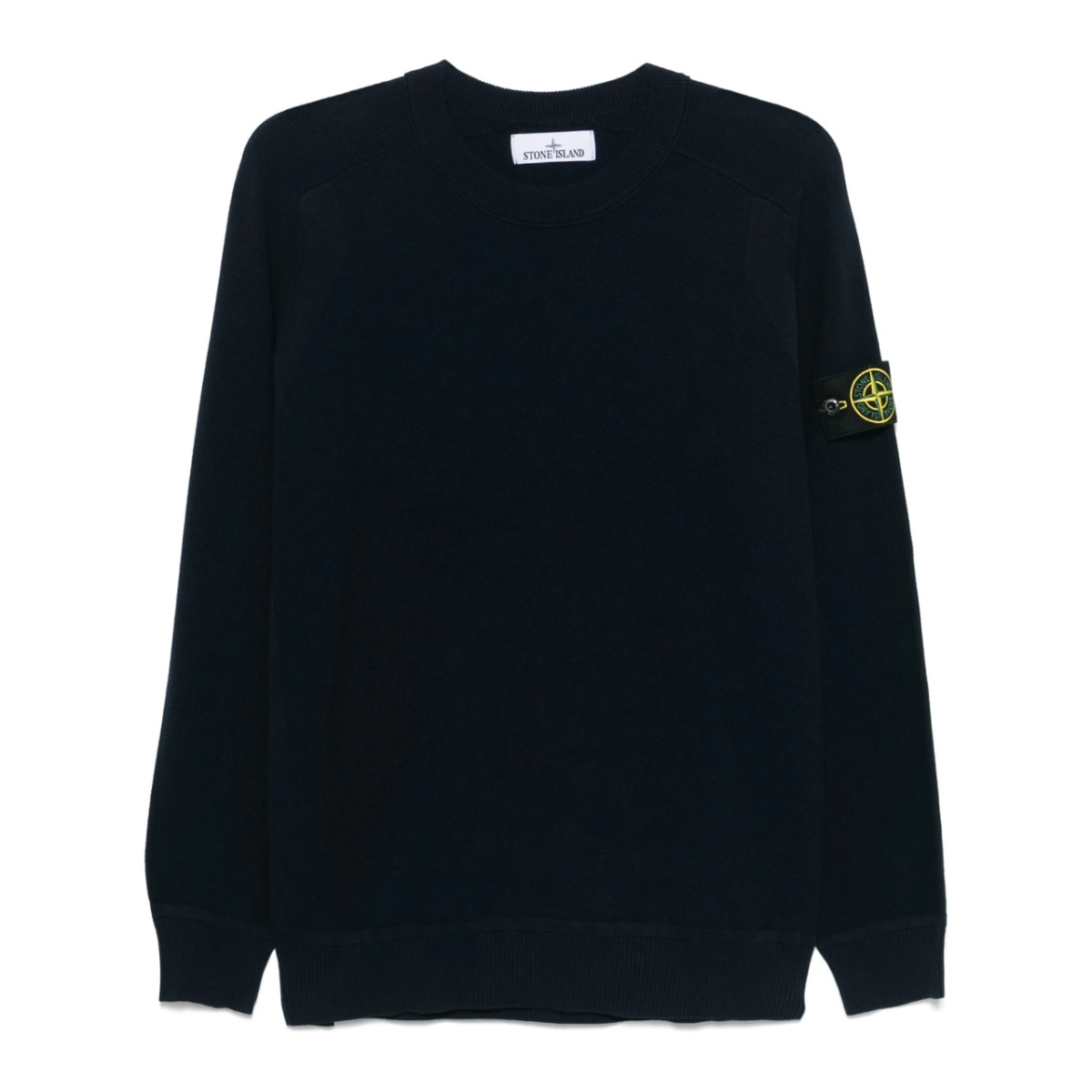 piqué-weave sweatshirt