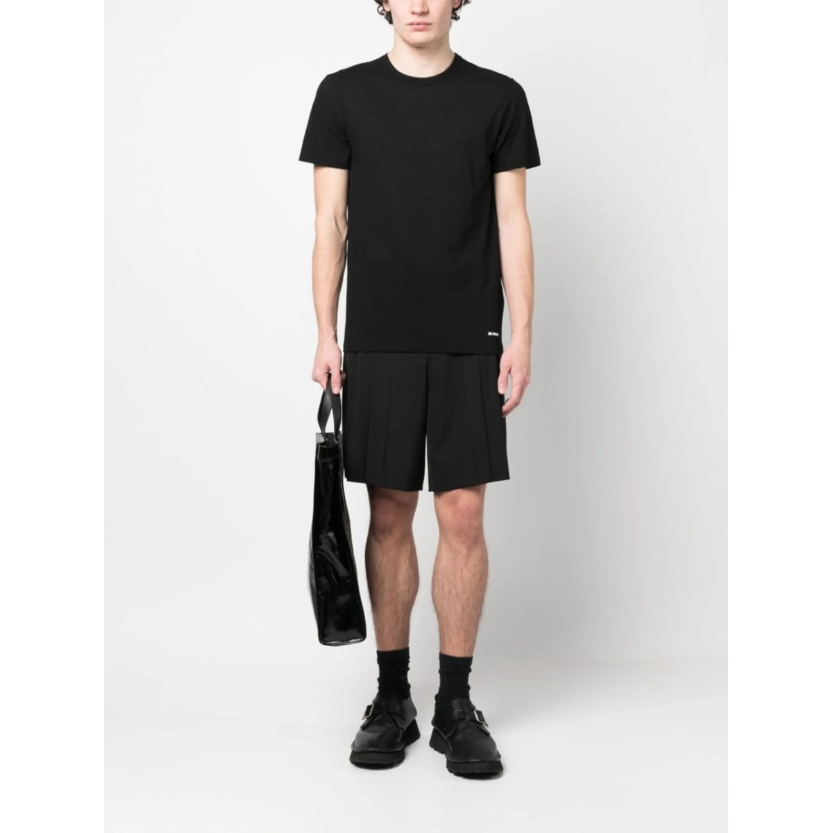 plain cotton T-shirt - Img 2