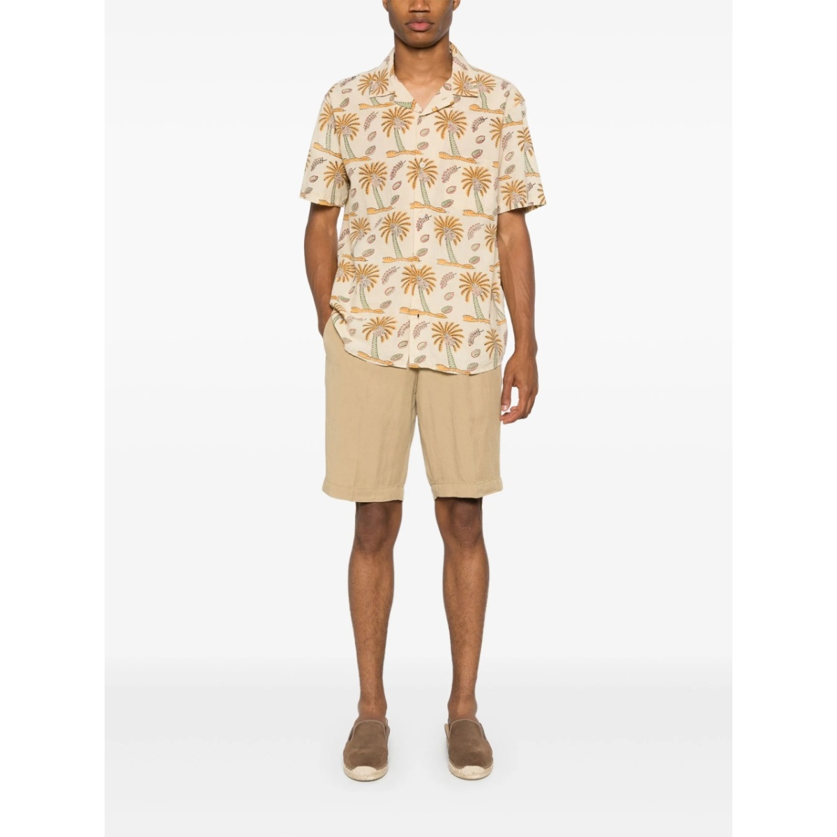 pleated bermuda shorts - Img 2