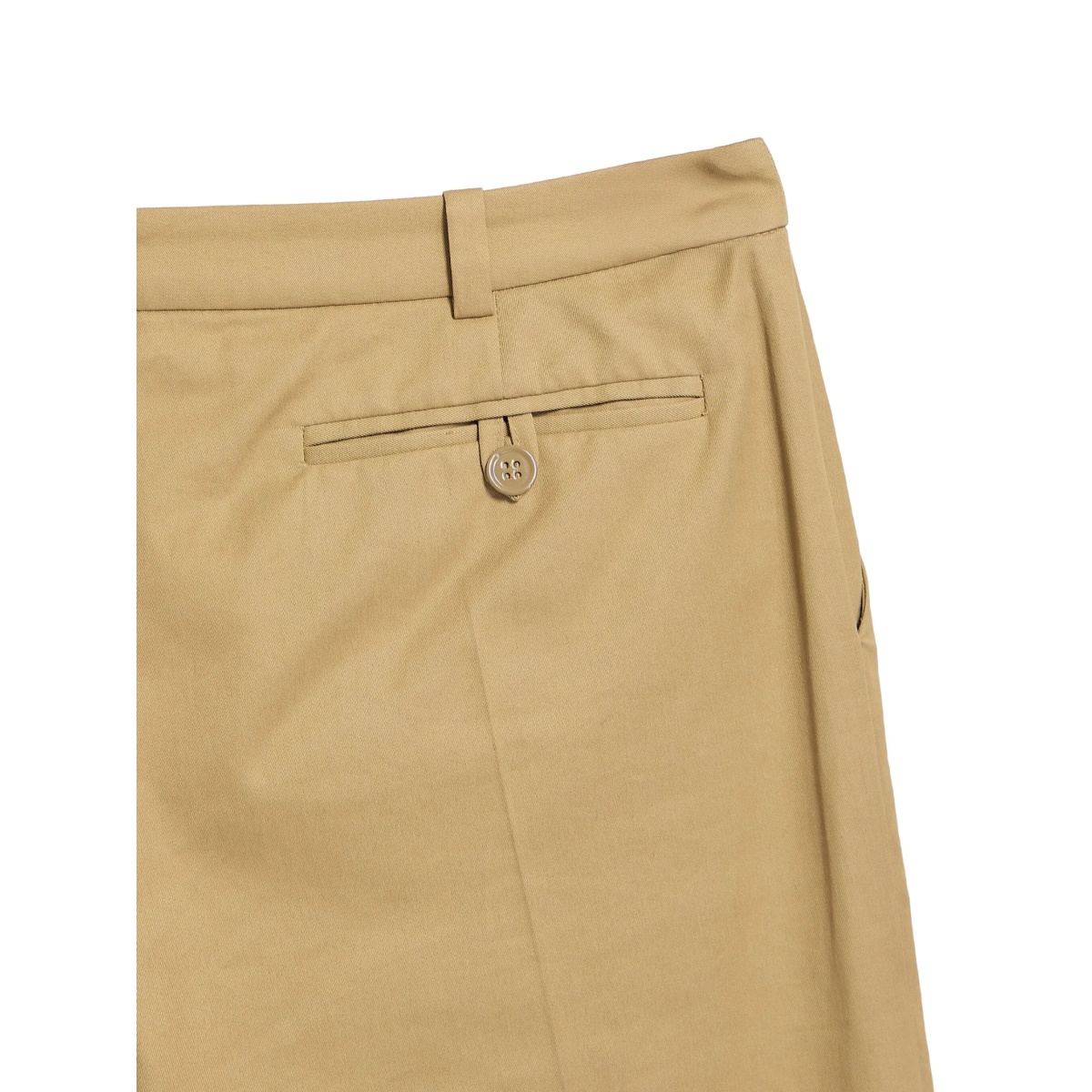 pleated cotton trousers - Img 3