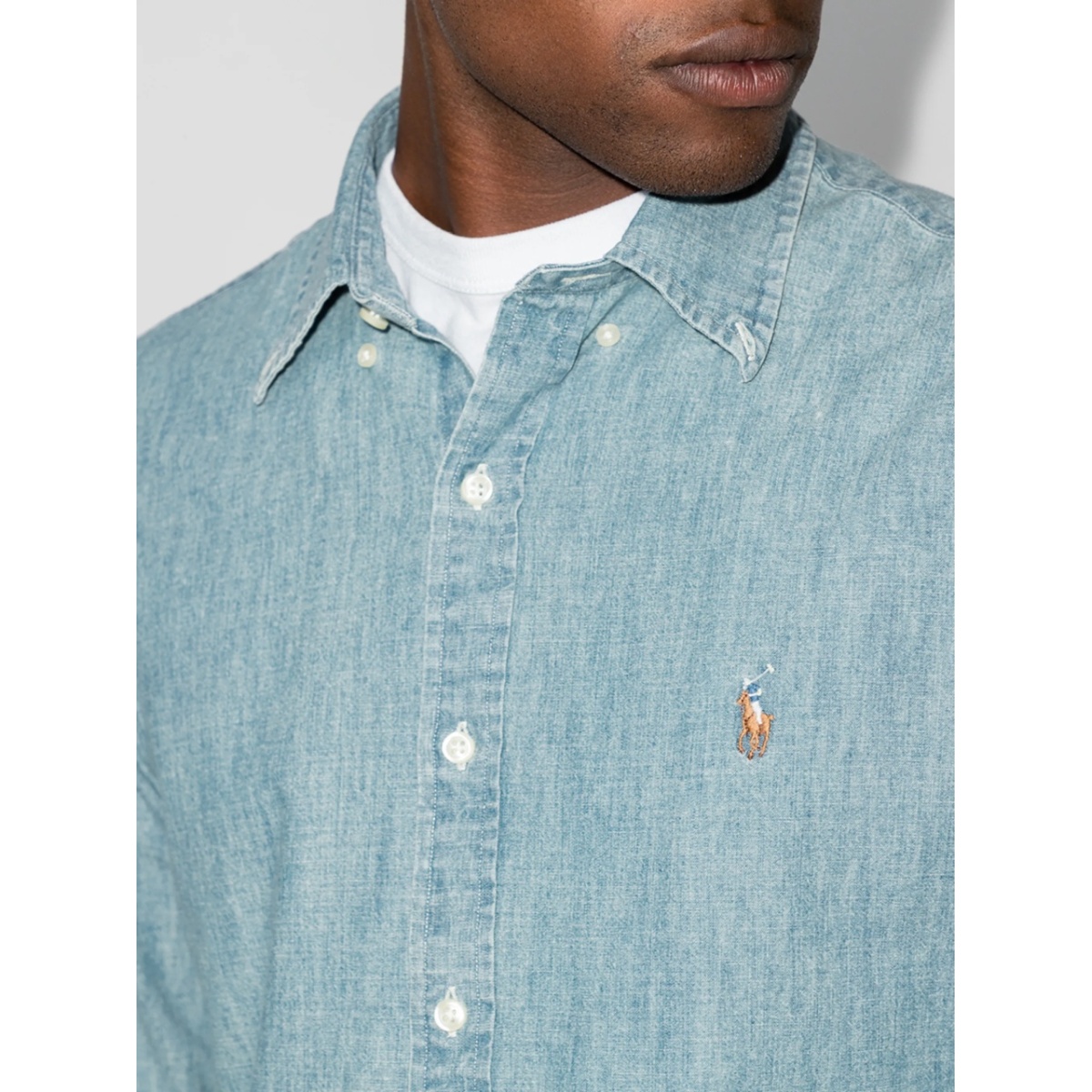 Polo Pony chambray shirt - Img 4