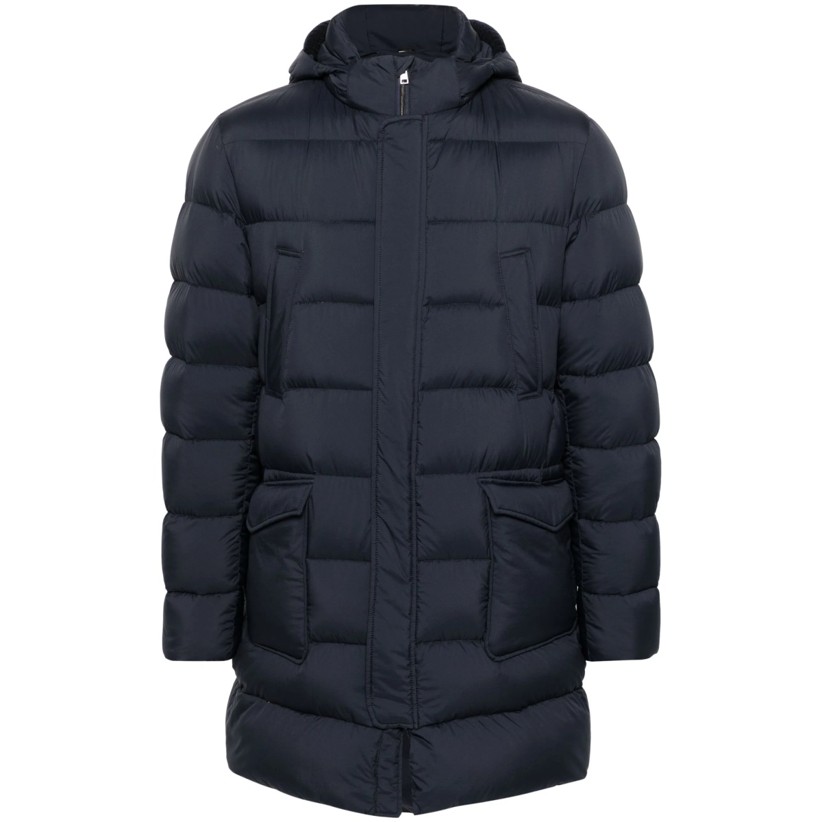 quilted puffer coat