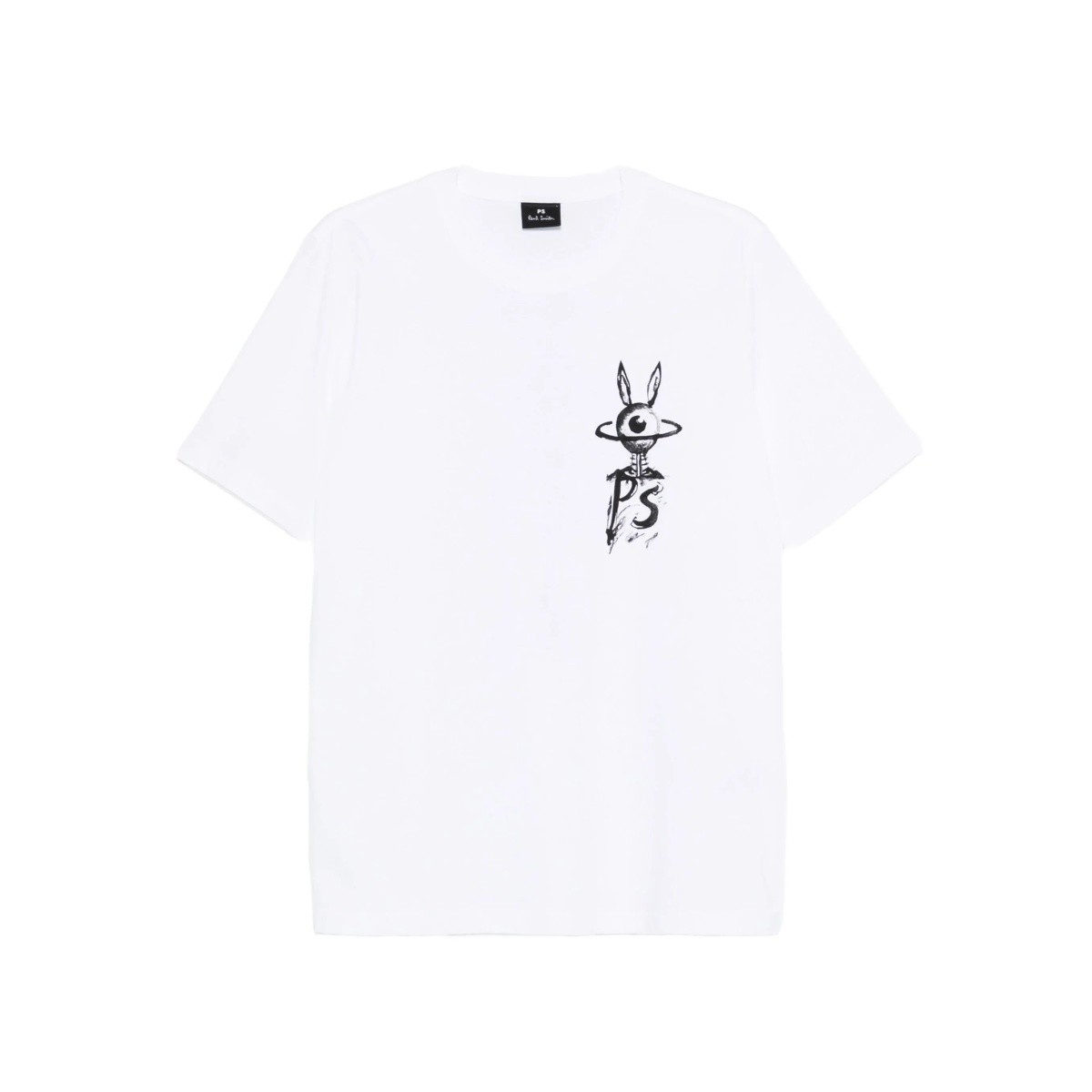 rabbit-print T-shirt
