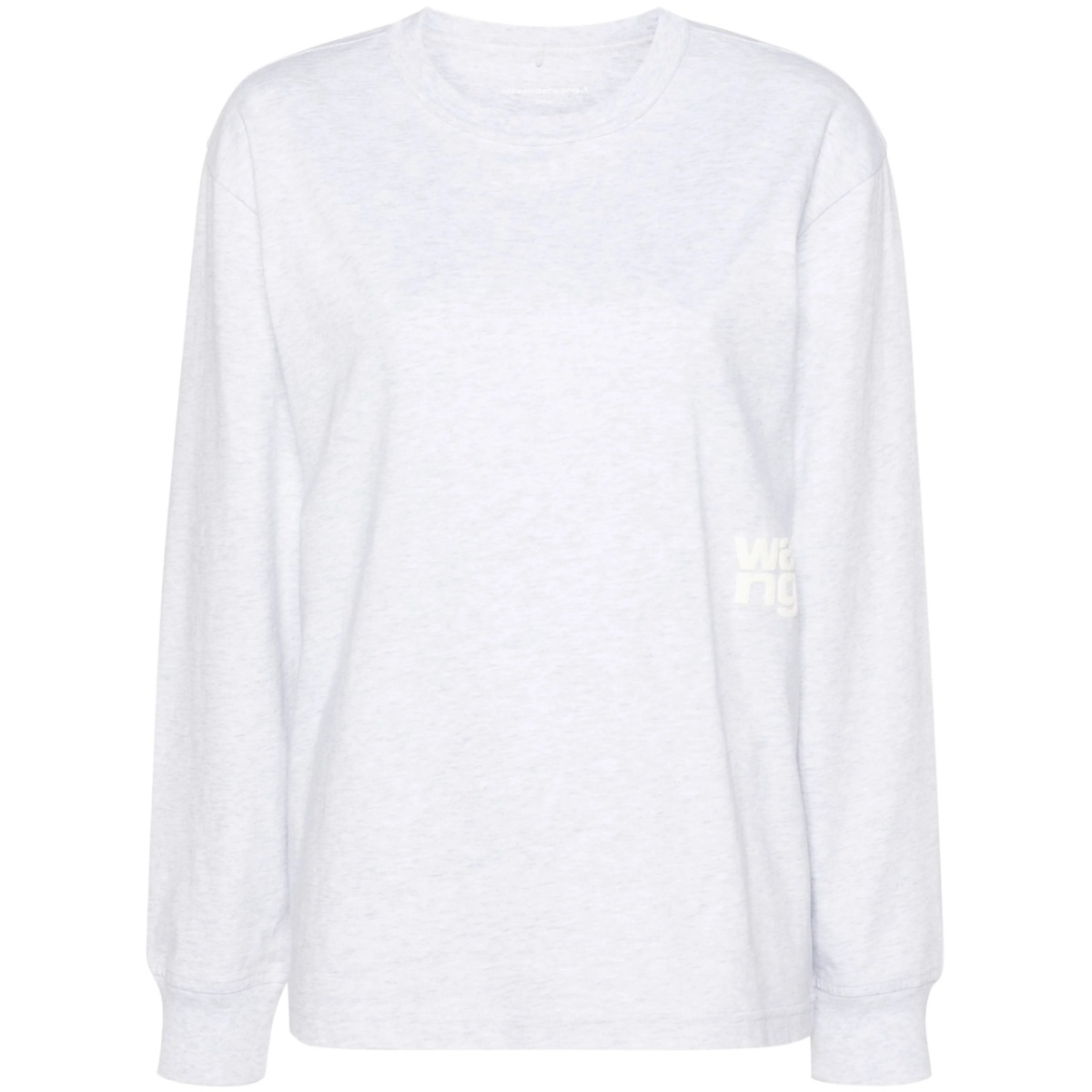 raised-logo long-sleeve T-shirt
