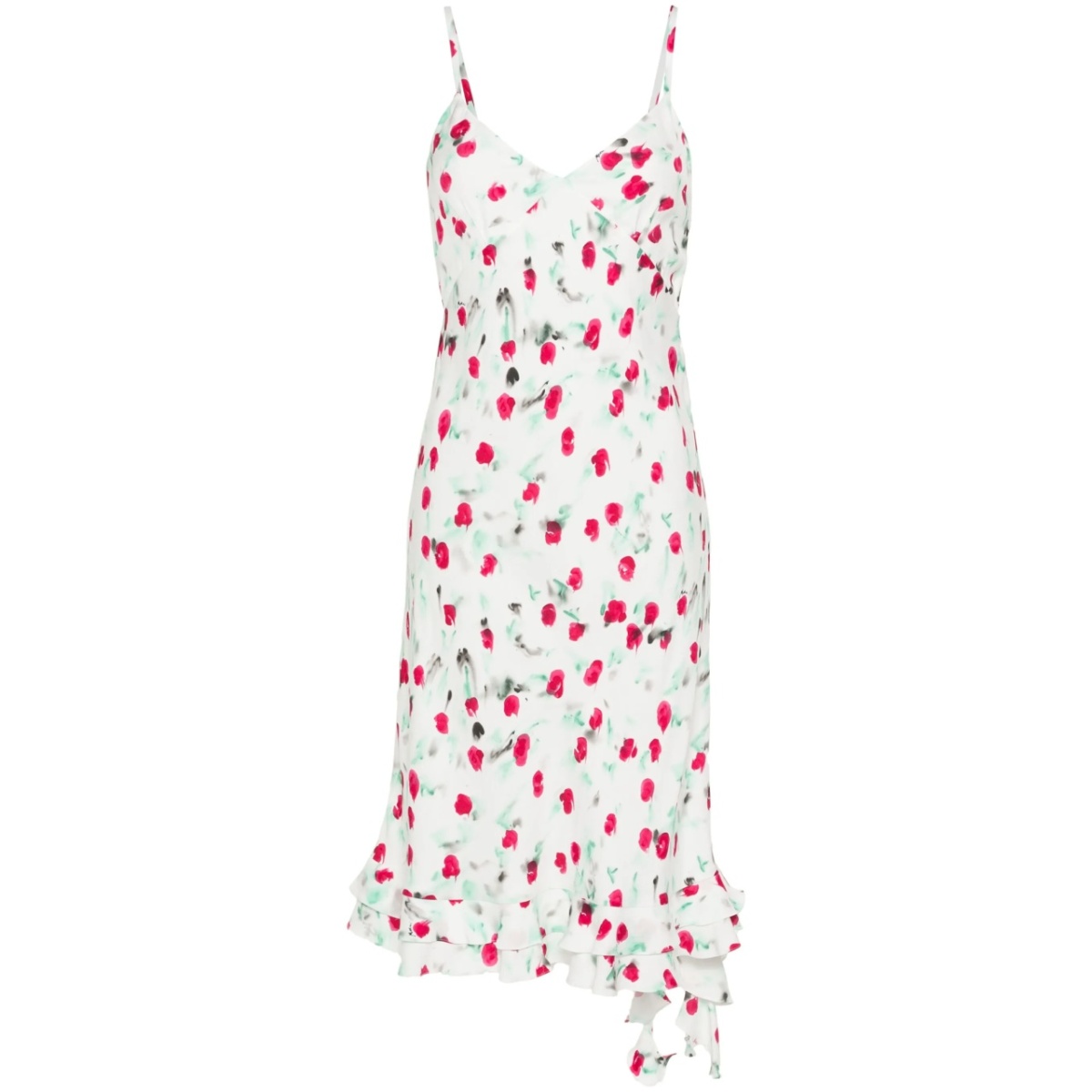 Reverie-print midi dress