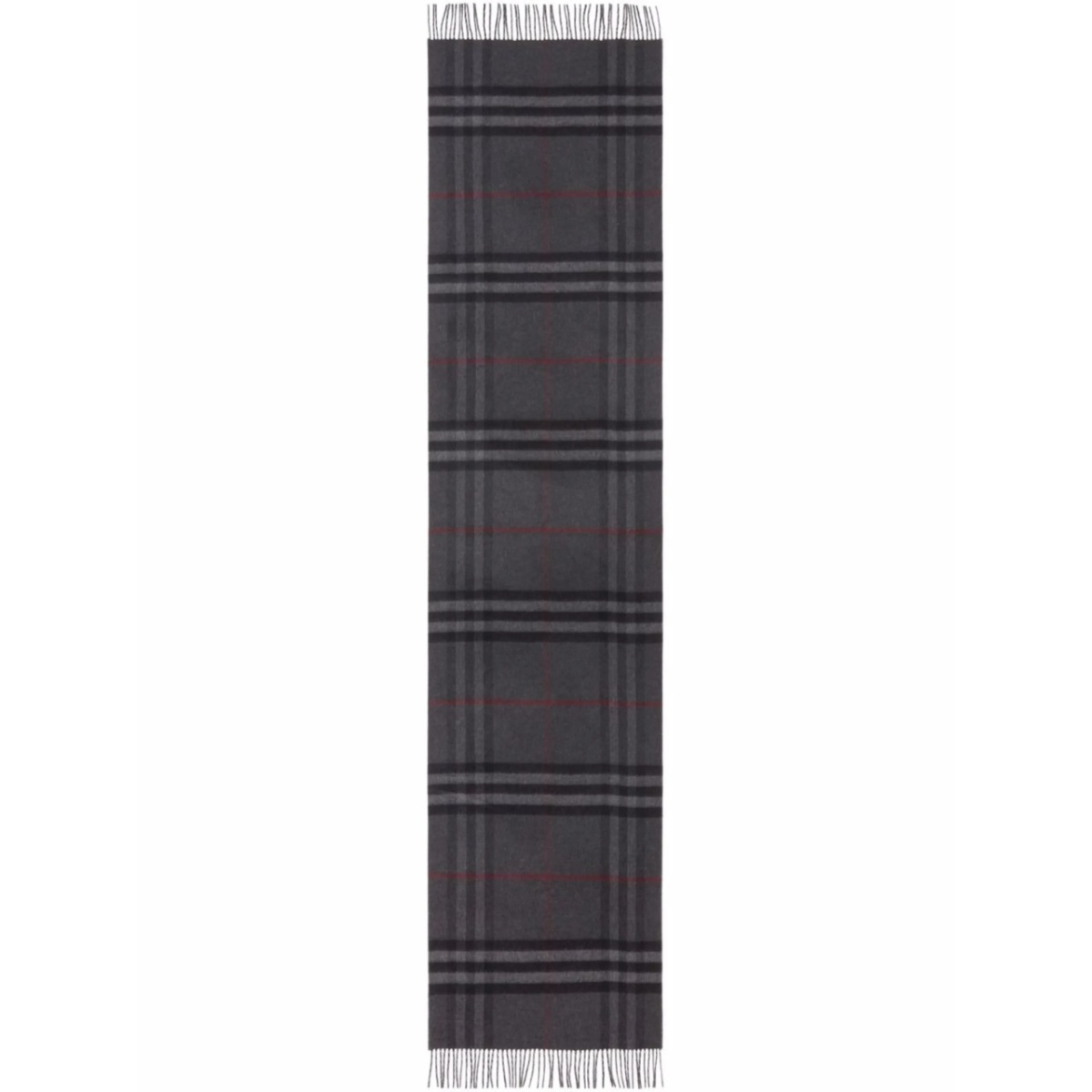 Reversible Check cashmere scarf