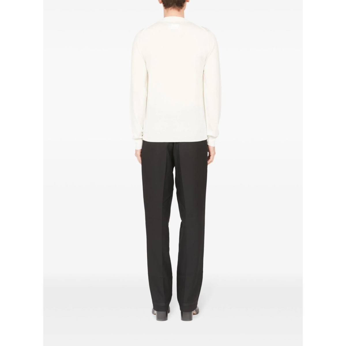 ribbed-edge wool sweater - Img 4