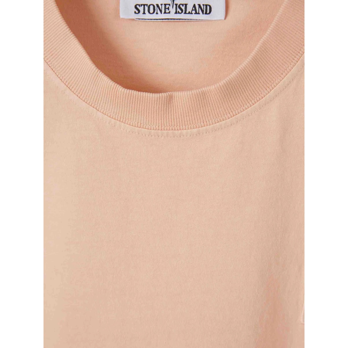 ribbed insignia patch T-shirt - Img 3