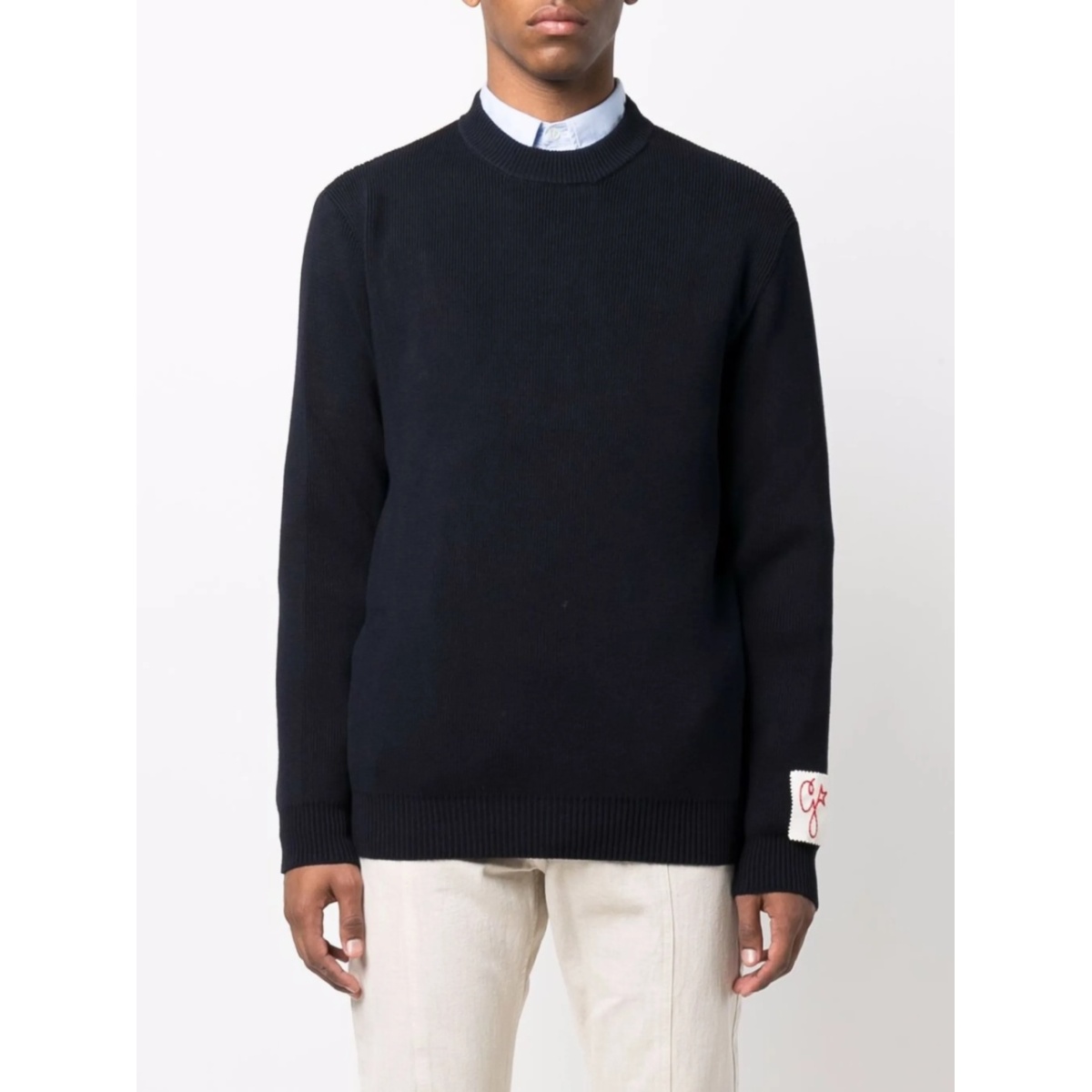 ribbed-knit crew-neck jumper - Img 3