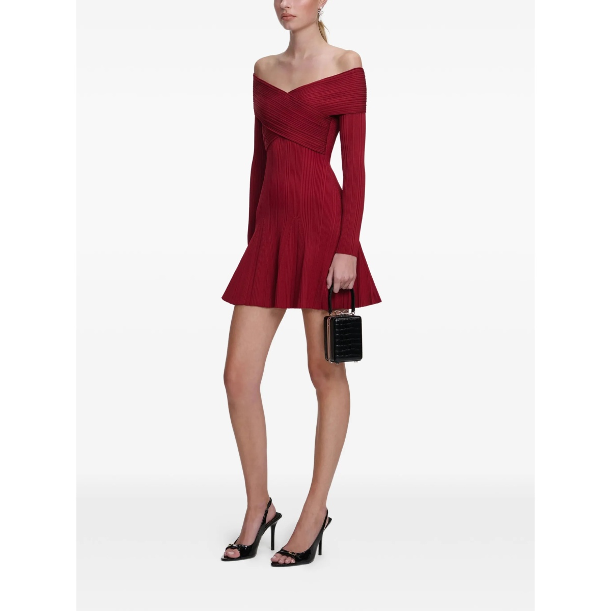 ribbed-knit mini dress - Img 3