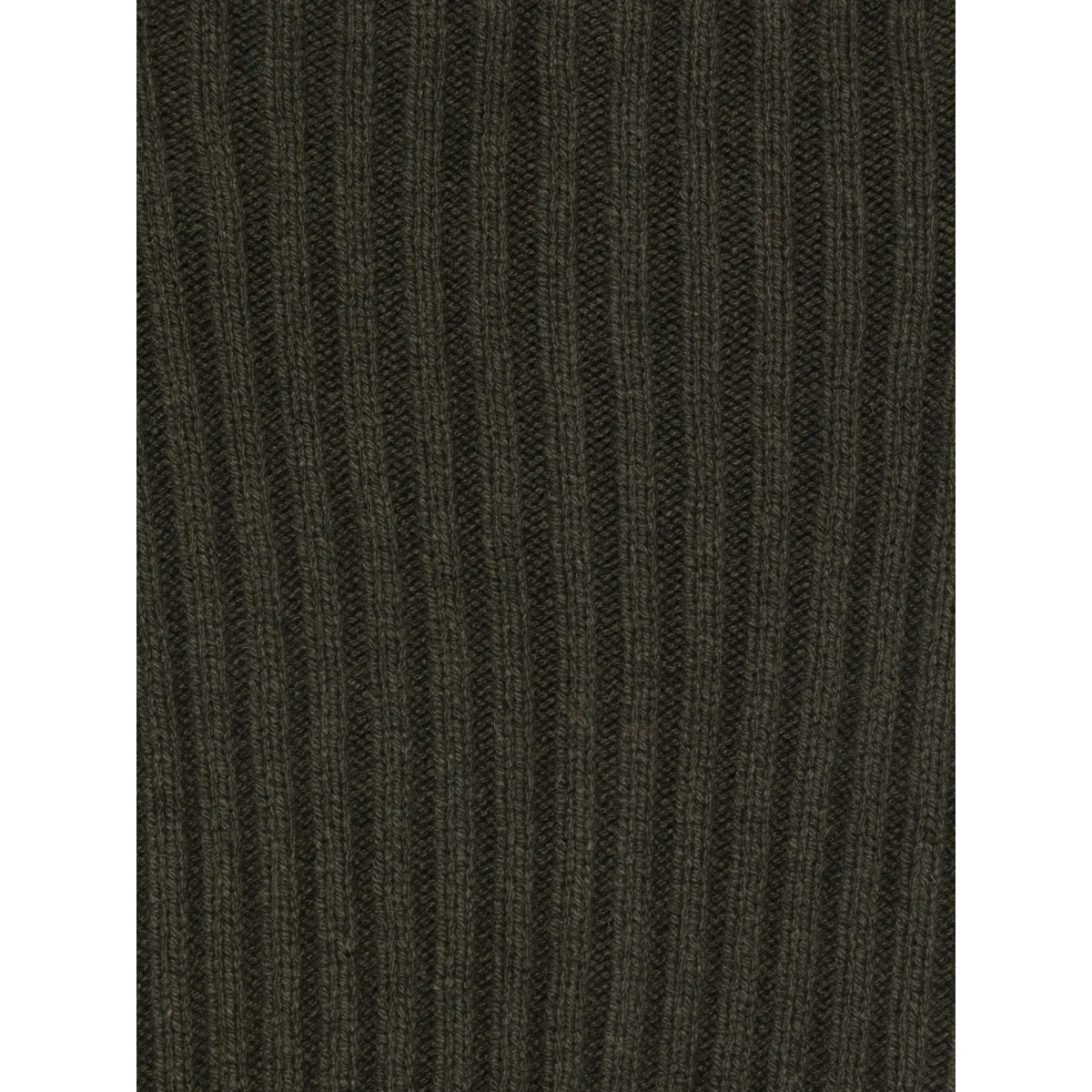 ribbed-knit rectangular scarf