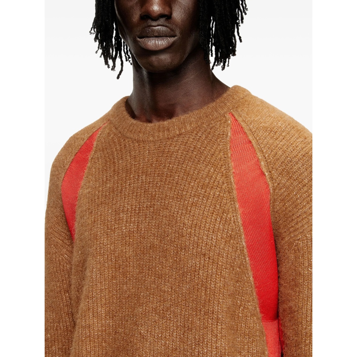 ribbed-panel sweater - Img 5