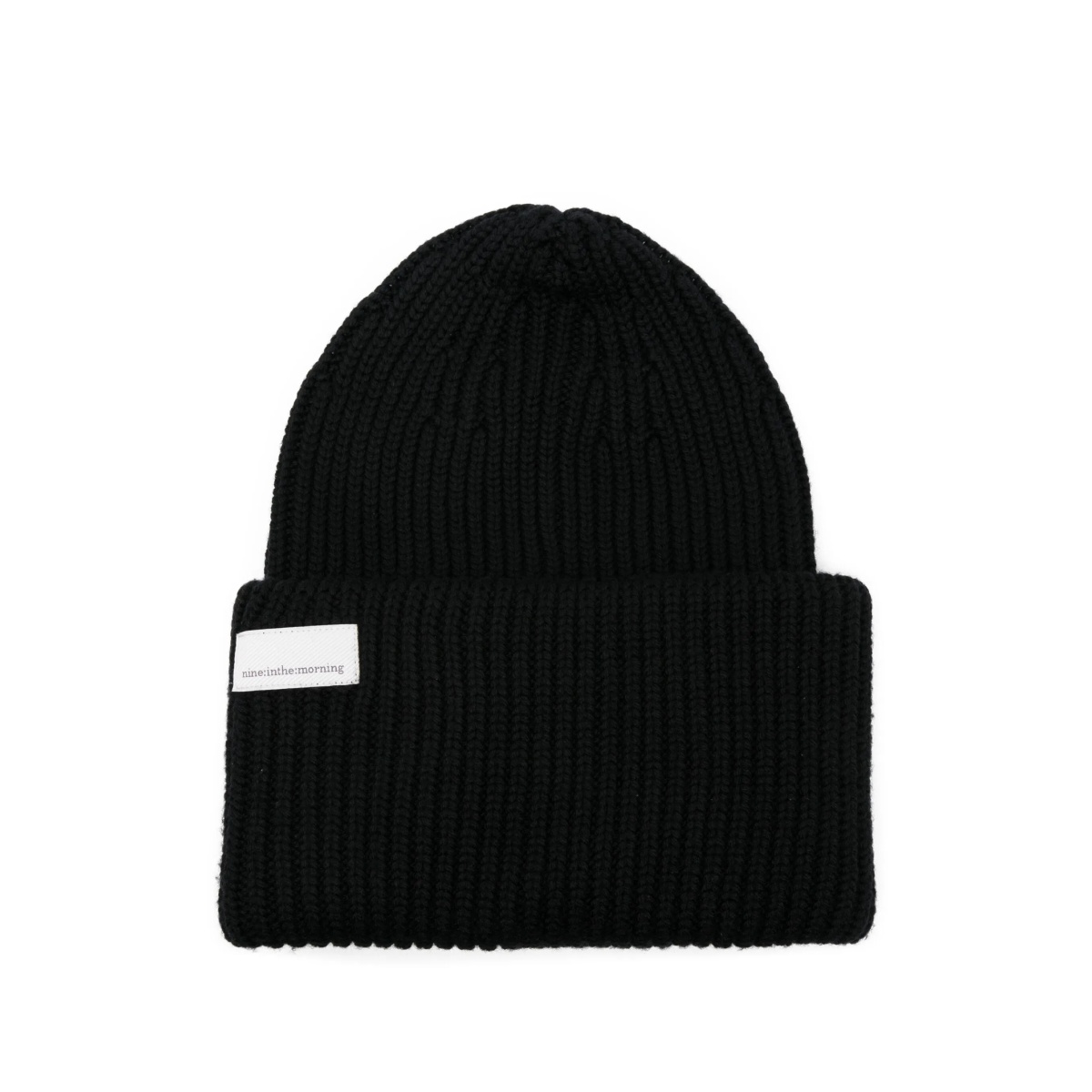 ribbed wool beanie