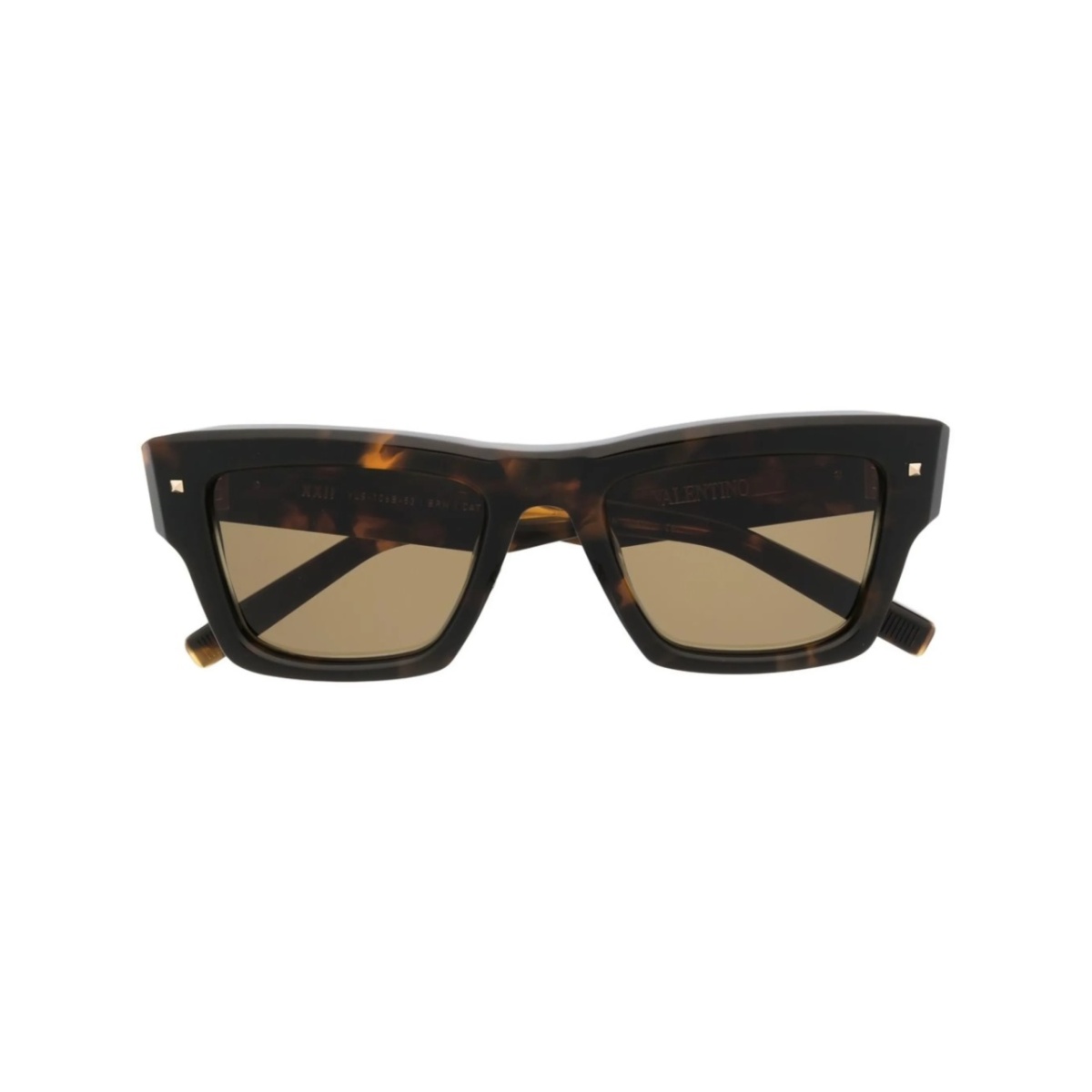 Rockstud square-frame sunglasses