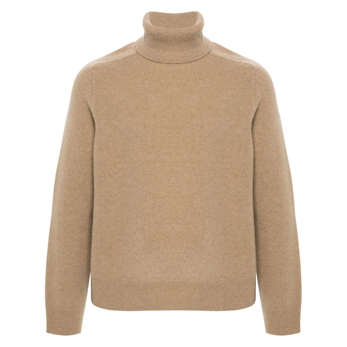 roll-neck wool jumper