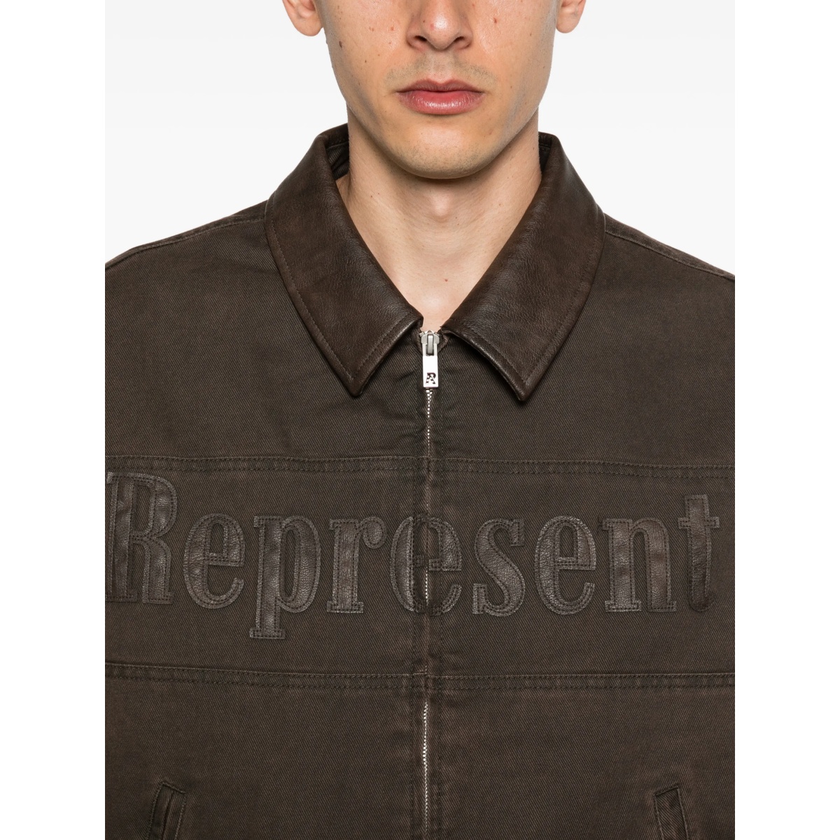 Roscoe logo collared bomber jacket - Img 5