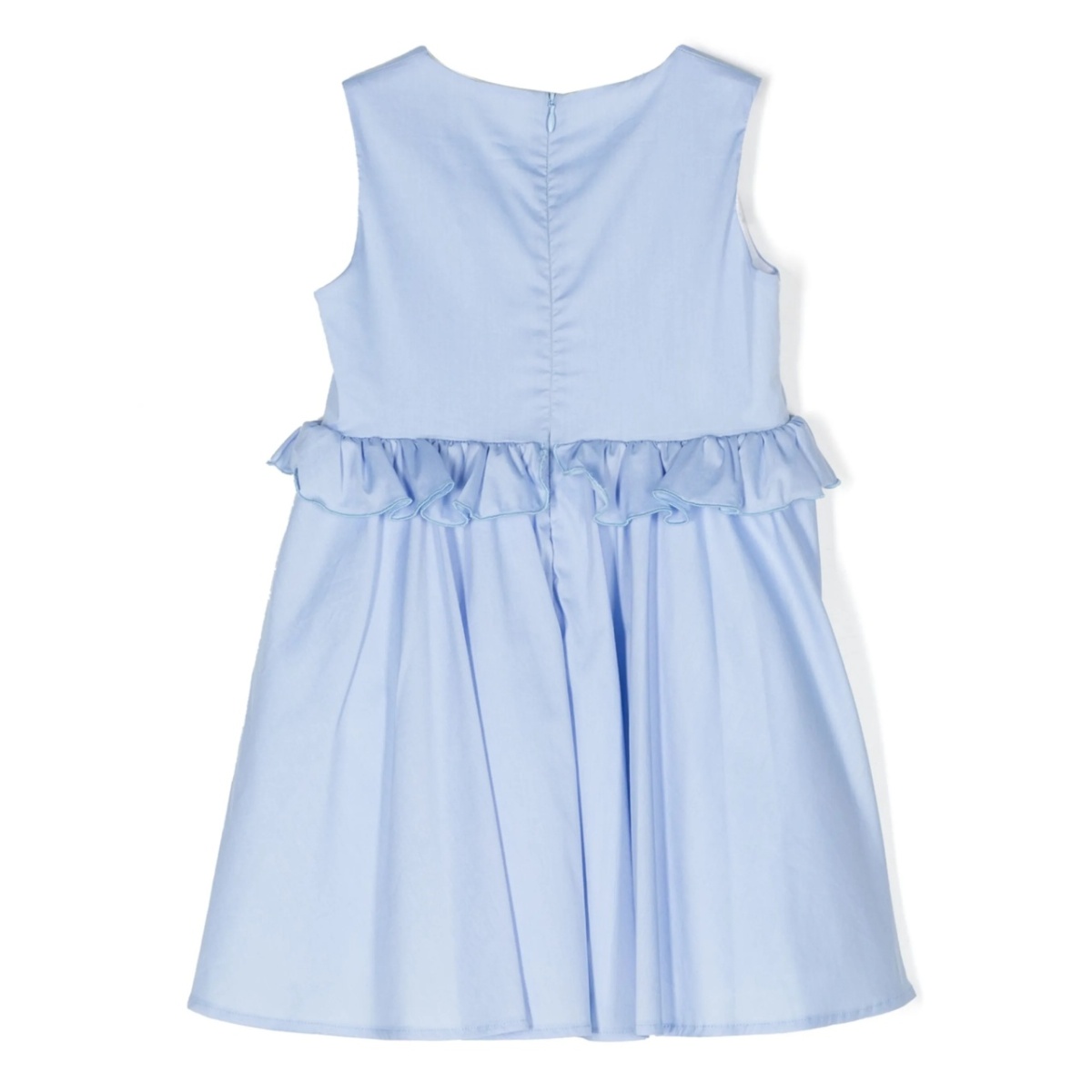 ruffle-trim pleated dress - Img 2