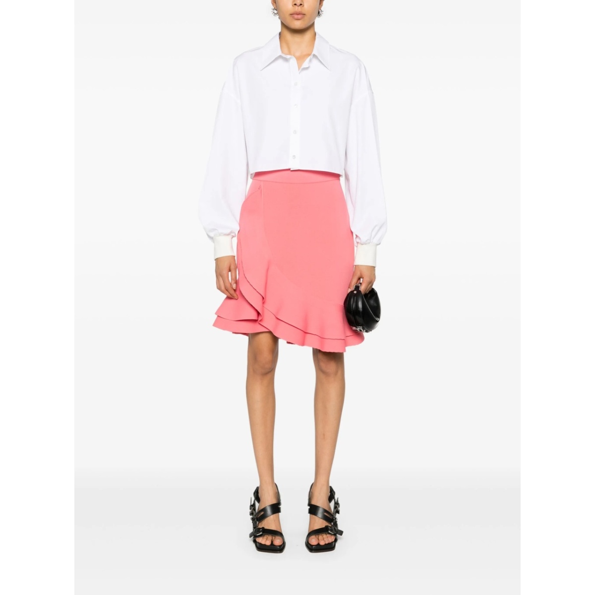 ruffled asymmetric skirt - Img 2