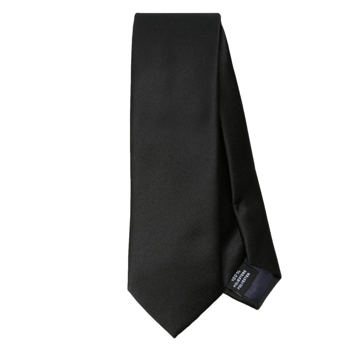 satin pointed-tip tie