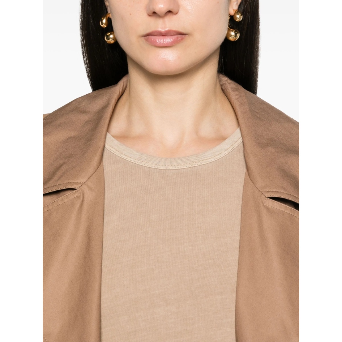 scoop-neck cotton tank top - Img 5