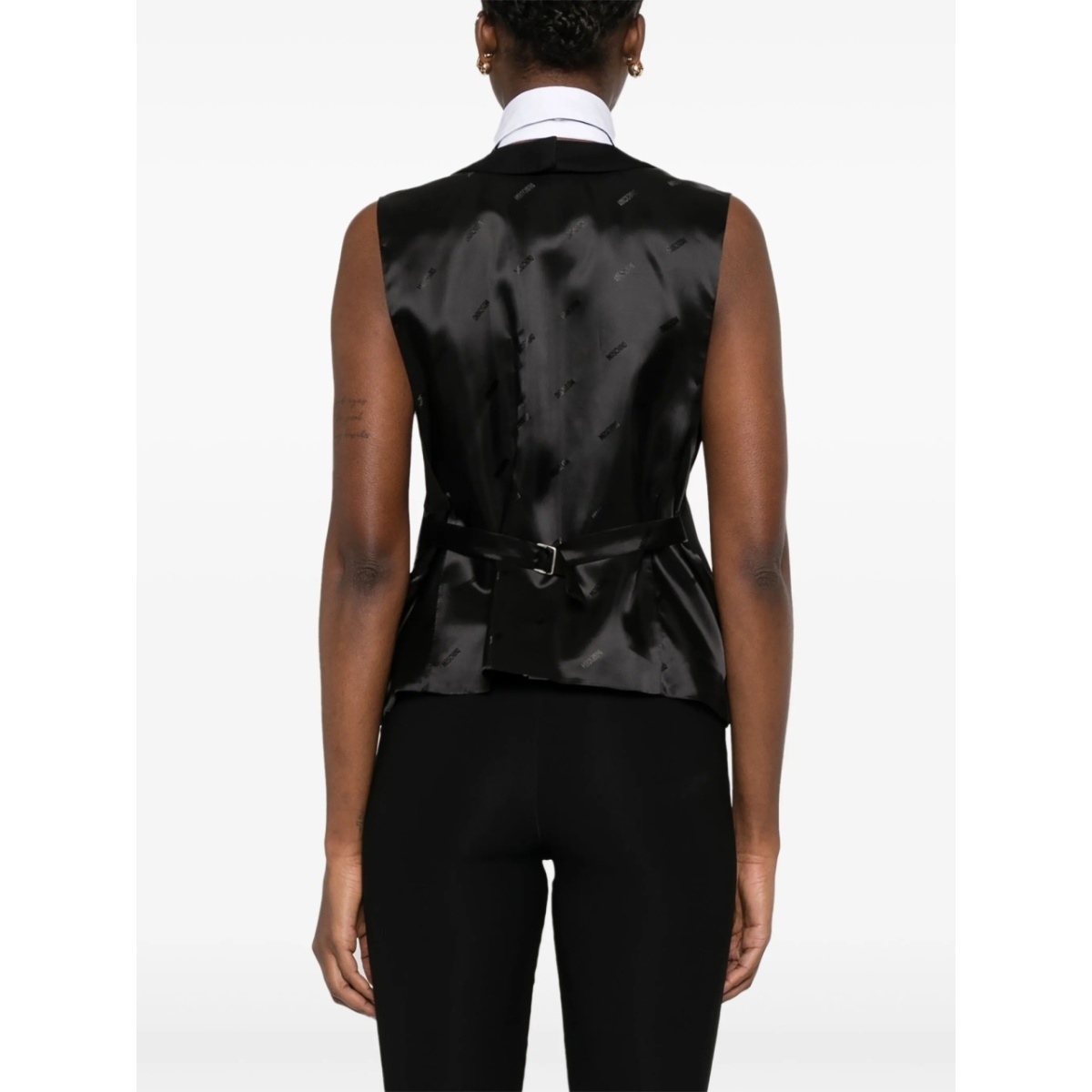 scoop-neck waistcoat - Img 4