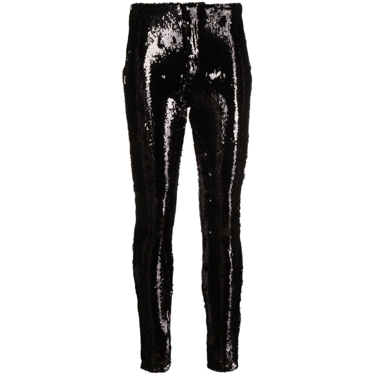 sequin-embellished trousers