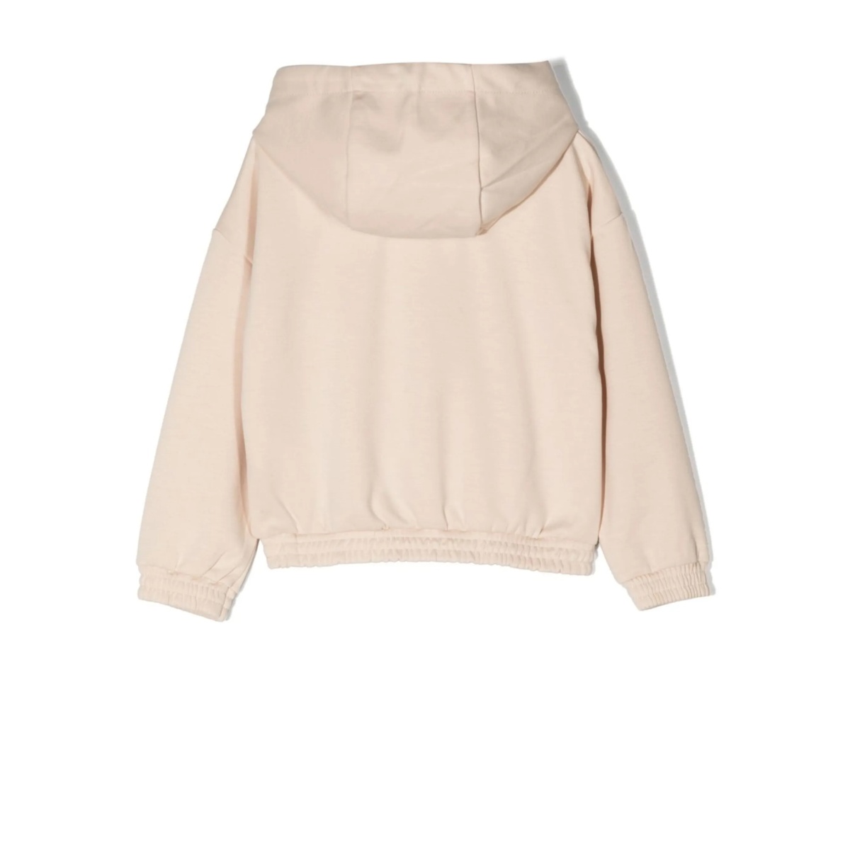 sequin logo jersey hoodie - Img 2