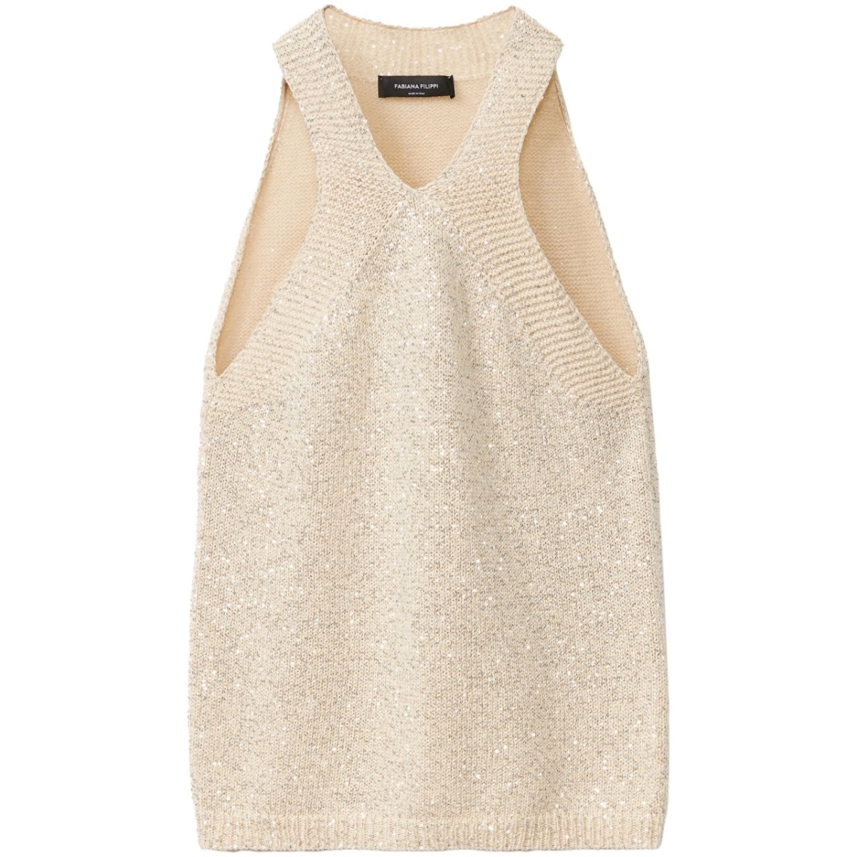 sequinned top