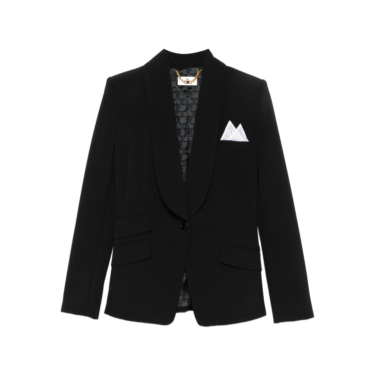 shawl-collar single-breasted suit