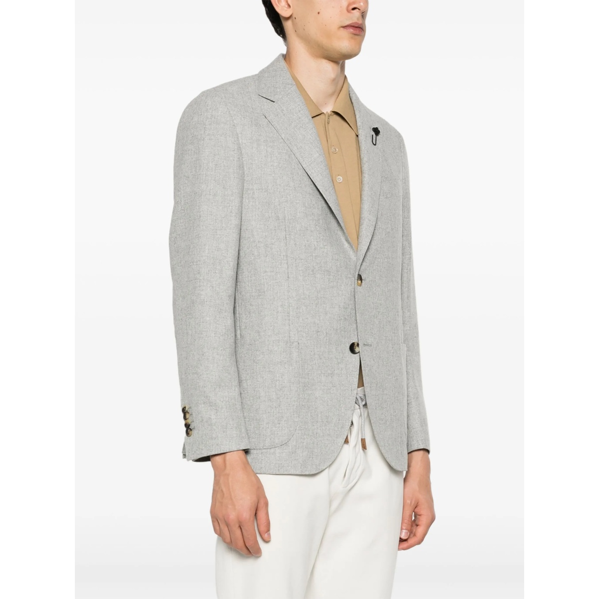 single-breasted blazer - Img 3